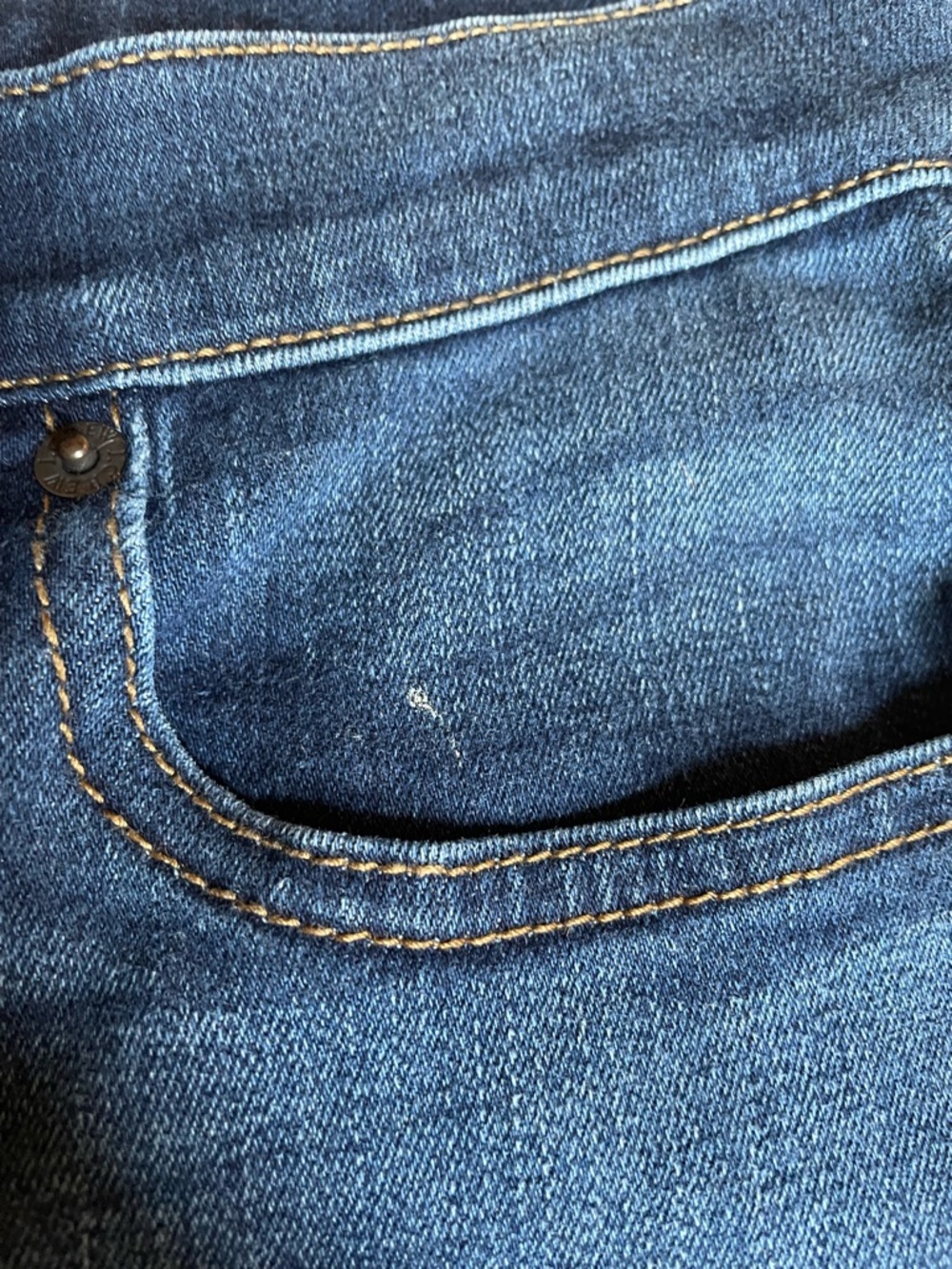 J. Crew Women's Skinny Jeans in Dark Blue Denim - Picture 6 of 7